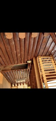 log home repair and stain projects - these log homes had visible rot that needed repaired. after the repair came a full 2 coats of stain to end with a beautiful finished product that would last years to come. log home repair and stain projects - these log homes had visible rot that needed repaired. after the repair came a full 2 coats of stain to end with a beautiful finished product that would last years to come.