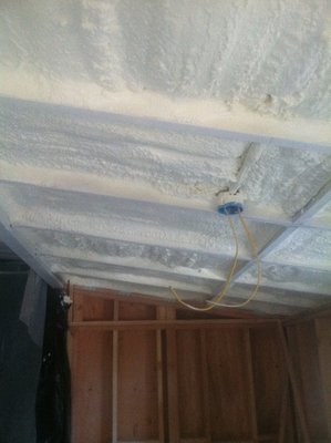 Foam Insulation Installation Project - Residential spray foam insulation project completed by Bay Valley Insulation! Foam Insulation Installation Project - Residential spray foam insulation project completed by Bay Valley Insulation!