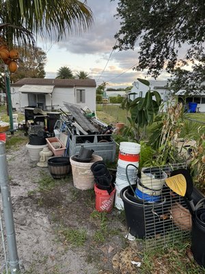Junk Removal - This is a yard waste and garage Cleanout junk removal. Junk Removal - This is a yard waste and garage Cleanout junk removal.
