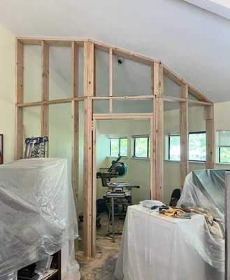Wall partition 2025 - Office wall partition install