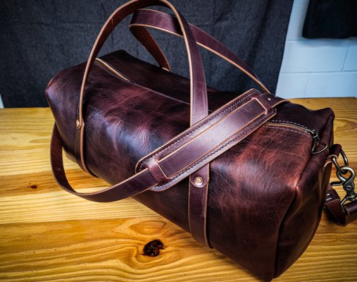 Custom bags and luggage - A small selection of leather bags made by Grommet's Leathercraft Custom bags and luggage - A small selection of leather bags made by Grommet's Leathercraft
