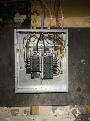 Pane update - This is a panel update for inspection. The new code ask for arc fault breakers; so we make a rewarding labor to install the new breakers. Pane update - This is a panel update for inspection. The new code ask for arc fault breakers; so we make a rewarding labor to install the new breakers.