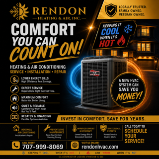 Free Estimates for HVAC Installs - Free Estimates for HVAC Installs!
Schedule Now: https://www.rendonhvac.com/request-service/ Free Estimates for HVAC Installs - Free Estimates for HVAC Installs!
Schedule Now: https://www.rendonhvac.com/request-service/