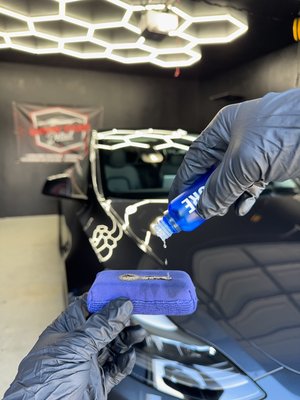 Ceramic Coating - Ceramic coated this Tesla Model Y and the results speak for themselves—glossy, ultra-slick, and stunning in every light! With up to 2 months of protection, it now repels water, resists contaminants, and stays cleaner longer. Ceramic Coating - Ceramic coated this Tesla Model Y and the results speak for themselves—glossy, ultra-slick, and stunning in every light! With up to 2 months of protection, it now repels water, resists contaminants, and stays cleaner longer.