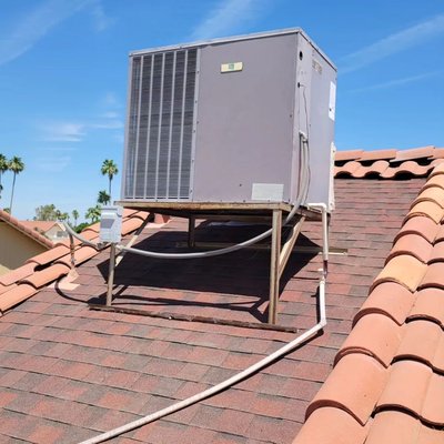 New System Installs - We installed this new Bosch system right before the heat wave rolled in this week. How is your A/C system holding up? Is it struggling? Give Arrow Pro Services a call today! New System Installs - We installed this new Bosch system right before the heat wave rolled in this week. How is your A/C system holding up? Is it struggling? Give Arrow Pro Services a call today!