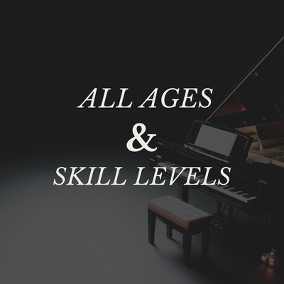 All Ages & Skill Levels - Kyle Hohn's tailored and personal training allows students to grow into talented and adept musicians. We welcome all skill levels and all ages!