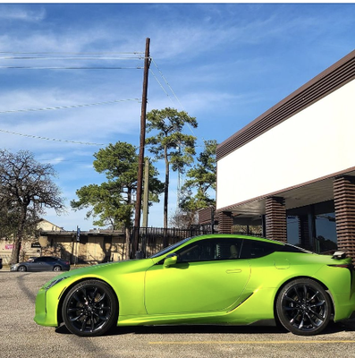 2021 Lexus LC500 with BlackMax Ceramic Window Film - 2021 Lexus LC500 with BlackMax Ceramic Window Film. Scientifically formulated to maintain the beauty and integrity of vehicle finishes for many years. Sporty, elegant, and functional. Do you know that there are multiple advantages from installing good window film on your car? It protects our skin against damaging UV-ray, increases your cabin comfort, reduces excessive sun light glare, protects your interior, and increases the look of your car. Clear view without the heat. Feel the difference with 91% heat rejection and blocks 99.9% UV-ray. Give us a call at 713-467-7000 for estimate, or visit our showroom for demonstration. Window tint / tinting Houston Texas