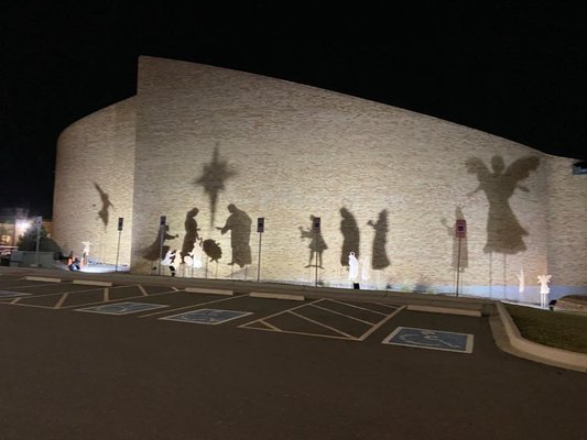 Outdoor lighting - Here is a project for our church that we enjoyed. Out door lighting just for the shadows! Outdoor lighting - Here is a project for our church that we enjoyed. Out door lighting just for the shadows!