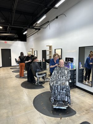 Haircuts - Come by and check us out during our grand opening! We have some amazing stylist, great specials going on and other incentives! Mention Yelp and your first cut is just $5! Haircuts - Come by and check us out during our grand opening! We have some amazing stylist, great specials going on and other incentives! Mention Yelp and your first cut is just $5!