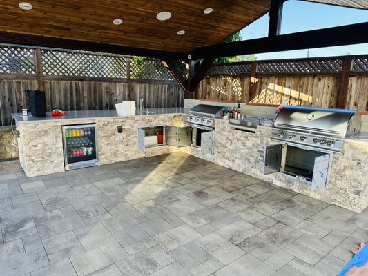 Kitchens - Looking to remodel your Front-yard & backyard, we provided our services in complete renovation of your front & backyard including all soft-scape & Hardscape needs at Affordable Rates. We are fully Licensed; Bonded & Insured & we guaranty our work.
We serve North & South Bay for all Residential & Commercial jobs.
Services we provide are :-
(Driveways, Patios, Walkways, Sidewalks,
Pavers for Driveways, Walkways, Patios, Pool decks, Pathways.
Out-door Kitchens with complete Appliances installation.
Fire-pits with Sitting Area.
Bobcat Services for backyards & Big Jobs.
Dirt removal & Hauling.
Artificial Turf Installation.
Decks, Pergolas & Gazebos.
THREE ROCKS PAVERS, INC
Please feel free to contact
Ivan at 650-888-6394 (Call or text)
www.threerockspavers.com Kitchens - Looking to remodel your Front-yard & backyard, we provided our services in complete renovation of your front & backyard including all soft-scape & Hardscape needs at Affordable Rates. We are fully Licensed; Bonded & Insured & we guaranty our work.
We serve North & South Bay for all Residential & Commercial jobs.
Services we provide are :-
(Driveways, Patios, Walkways, Sidewalks,
Pavers for Driveways, Walkways, Patios, Pool decks, Pathways.
Out-door Kitchens with complete Appliances installation.
Fire-pits with Sitting Area.
Bobcat Services for backyards & Big Jobs.
Dirt removal & Hauling.
Artificial Turf Installation.
Decks, Pergolas & Gazebos.
THREE ROCKS PAVERS, INC
Please feel free to contact
Ivan at 650-888-6394 (Call or text)
www.threerockspavers.com