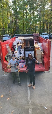 Warehouse cleanout - This removal was done for a warehouse in downtown Raleigh . We provided the best customer service and satisfaction for the best price