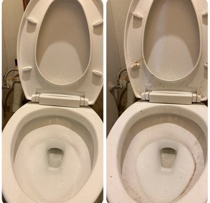 Bathroom cleaning before and after - Check out this amazing bathroom transformation! Our team performed a meticulous deep clean, removing every trace of grime and restoring that original shine. We don't just clean, we sanitize and polish to the highest standards. The results speak for themselves! Bathroom cleaning before and after - Check out this amazing bathroom transformation! Our team performed a meticulous deep clean, removing every trace of grime and restoring that original shine. We don't just clean, we sanitize and polish to the highest standards. The results speak for themselves!