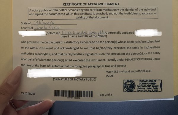 Elisa's Notary Services will get the job done at your convenience - Fast, reliable and all at your best convenience. Elisa's Notary Services will get the job done at your convenience - Fast, reliable and all at your best convenience.