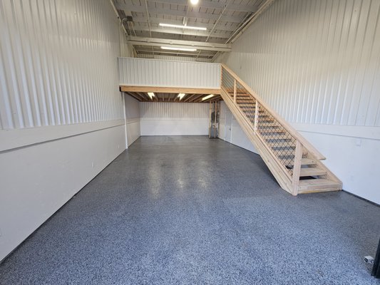 Newly remodeled and redesigned warehouse space For Rent - Currently, we have a newly renovated and upgraded warehouse garages with mezzanines above the warehouse floor and approximately 800 sqft of fenced parking in front of the garage.

Garage door is 20 ft wide and 14 ft tall.

* 3, 8' LED lights below mezzanines
* 2, 8' LED lights Above mezzanines
* 2, 100W Halo LED high bay lights

Warehouse has 20 ft by 40 ft concrete floors that have a very high quality epoxy that was just applied.

Need more space?

We also offer a variety of storage, yard, office, and warehouse options. For further details, please inquire or visit our webpage.

www.ShilohIndustrialPark.com

Thank you,

Ryan Phillips
Property Director, CEO
Shiloh Industrial Park
930 Shiloh Owner LLC
930 Shiloh Rd. Bldg. 40 Ste 7
Windsor, CA 95492
Cell: 707-322-3887