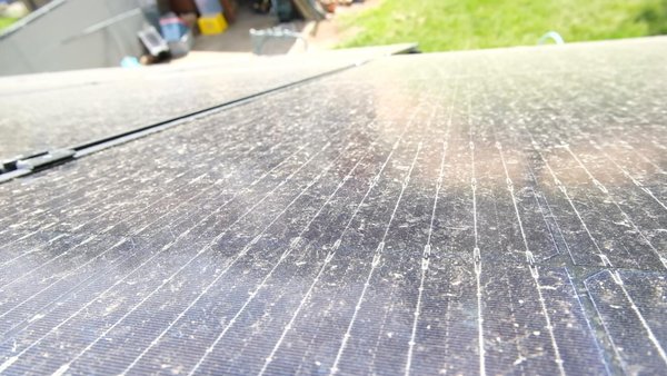 ☀️ Solar Panel Cleaning ⚡️ - Improve your solar production up to 30% with a cleaning. We'll set up fall protection to get the job done safely.