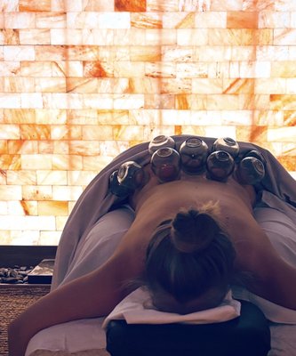 Fire Cupping - Fire cupping is a traditional bodywork technique that uses gentle suction to lift the skin and underlying tissues. It may help promote circulation, ease muscle tension, reduce feelings of tightness, and support relaxation and recovery. Many people find cupping to be a deeply restorative addition to massage or other wellness treatments.
Temporary circular marks or discoloration are normal and may last several days. Fire Cupping - Fire cupping is a traditional bodywork technique that uses gentle suction to lift the skin and underlying tissues. It may help promote circulation, ease muscle tension, reduce feelings of tightness, and support relaxation and recovery. Many people find cupping to be a deeply restorative addition to massage or other wellness treatments.
Temporary circular marks or discoloration are normal and may last several days.