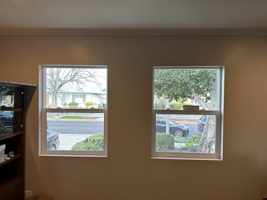 Encino project - In this project we used Hunter Douglas, duolite Roller Shades with the fabric wrapped square cassette. This product gives you the option of having light filtering as well as room darkening capabilities, all within one shade. Encino project - In this project we used Hunter Douglas, duolite Roller Shades with the fabric wrapped square cassette. This product gives you the option of having light filtering as well as room darkening capabilities, all within one shade.