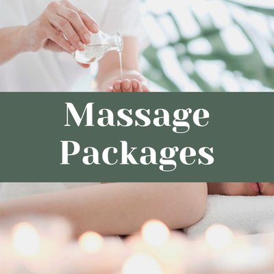 Massage Packages - Save on your massage by buying a package. Packages can be shared between friends and family. Recommended if you plan on making massage part of your healthy routine.