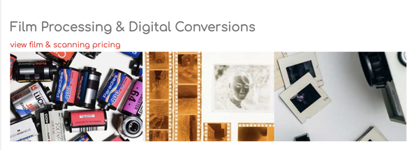 Film Processing and Digital Conversions - We are the last quality business that does in-house film processing in Chicago! Film Processing and Digital Conversions - We are the last quality business that does in-house film processing in Chicago!