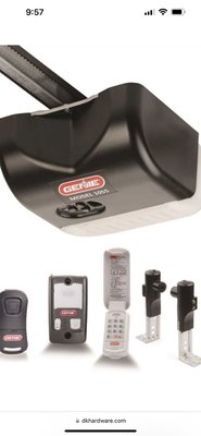 $485 for new 3:4 Genie garage door opener belt drive including installation - $485 for new 3/4 hp Genie garage door opener including installation