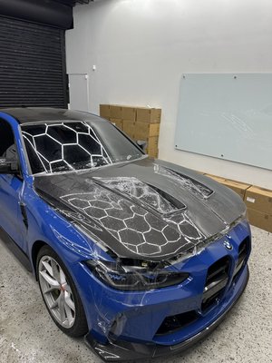 BMW M3 Hood PPF - Customize and protect your car
Drive with style and protect your vehicles original paint color from chips , hits and scratches with PPF BMW M3 Hood PPF - Customize and protect your car
Drive with style and protect your vehicles original paint color from chips , hits and scratches with PPF
