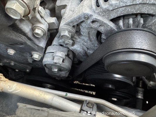 New alternator. - New alternator. Was running 9v should be between 12.8-13.6