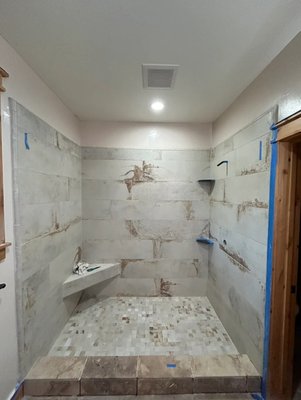 Shower remodel - This is a full shower remodel Shower remodel - This is a full shower remodel
