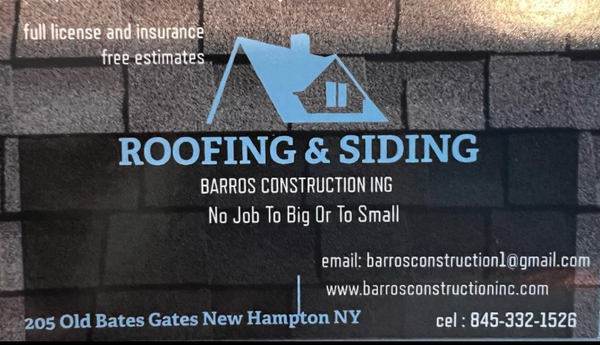 Roof Replacement - The roof, shingles, and the plywood were completely rotten and in poor condition. We completely stripped the roof and replacement every layer of the  roof to ensure durability. Our owner inspects and monitors the process every repair job to ensure the quality of our work. Call us at (845) 209-9100 for a free estimate today. For all your roofing replacement, repair and installation needs, talk to Barros Construction Inc. We are here to serve you in New Hampton, NY. Schedule an appointment with our roofing contractors today.
