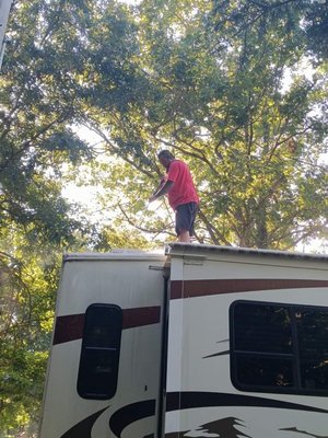 RV Wash - this is from a couple different wash jobs.