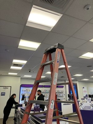 LIGHTING INSTALLATION'S - Few Lighting Installations By States Electric, Inc.