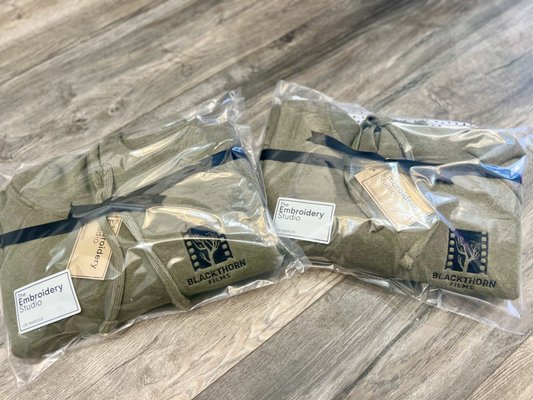 Buckthorn Films Swag - Merch & Swag that is carefully chosen and impeccably designed to turn heads and make an unforgettable first impression. Our Brand Stylists know how to bring your ideas to life or let us design a WOW gift for you.