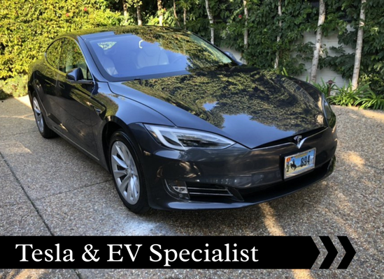 Tesla & EV Specialist - Teslas and EVs get damaged like any other car, but they are not repaired like any other car. EMG has done more Tesla bumper, body, and paint work than we can count, from Model 3 corner repairs to a full paint correction on a red pearl finish. We know the panels, the finishes, and how to make an EV look factory-new again. Mobile across San Diego, done right the first time.