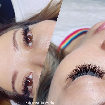 Volume lash - These models are volume and Mega volume lash.