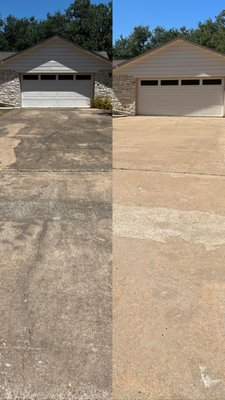 Driveway & Walkway Cleaning - This pressure washing job was done in Shady Hollow, in South Austin, TX. We did a full cleaning of the driveway & front entry walkway. Driveway & Walkway Cleaning - This pressure washing job was done in Shady Hollow, in South Austin, TX. We did a full cleaning of the driveway & front entry walkway.
