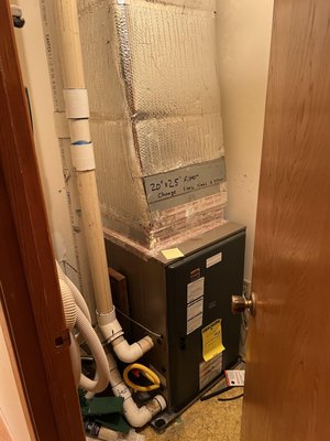 Trane furnace installed - Installed the Trane gas furnace for one of our customers in Santa Rosa.