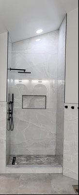 Shower door installation - Shower door installation