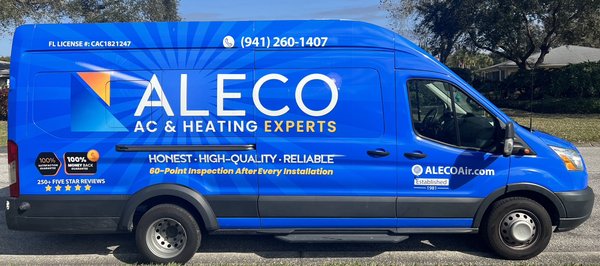 Aleco AC & Heating Experts - ALECO AC & Heating Experts is a licensed HVAC contractor serving the greater Sarasota area since 1981.
Call (941) 254-2355 for same day availability. Waived Diagnostic Fee with qualified repair*