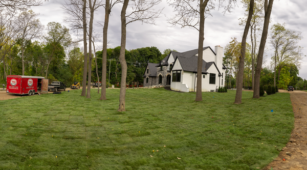 New Build Sod Installation - For this project, our team completed a full sod installation around the property, giving the home a fresh, clean, and finished landscape. The area was prepped, leveled, and carefully installed to create a smooth lawn that ties in beautifully with the home, trees, driveway, and surrounding landscape.
This sod installation helped bring instant curb appeal to the property while creating a healthy, green lawn that looks clean and professionally finished. Our crew focused on clean edges, proper placement, and a detailed finish across the entire yard. New Build Sod Installation - For this project, our team completed a full sod installation around the property, giving the home a fresh, clean, and finished landscape. The area was prepped, leveled, and carefully installed to create a smooth lawn that ties in beautifully with the home, trees, driveway, and surrounding landscape.
This sod installation helped bring instant curb appeal to the property while creating a healthy, green lawn that looks clean and professionally finished. Our crew focused on clean edges, proper placement, and a detailed finish across the entire yard.