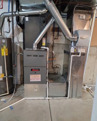Furnace & AC Install - This system was recently installed replacing a 12yr old system with something more efficient and reliable Furnace & AC Install - This system was recently installed replacing a 12yr old system with something more efficient and reliable