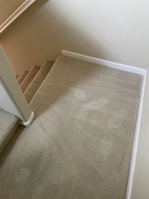Carpet Restoration / Deep cleaning - This deep cleaning was done in a home where the carpet hadn’t been maintained for over 3 years. A pretreatment was applied and the carpet was then deep cleaned. Also a protectant was applied to the carpet which will prolong the cleaning. Carpet Restoration / Deep cleaning - This deep cleaning was done in a home where the carpet hadn’t been maintained for over 3 years. A pretreatment was applied and the carpet was then deep cleaned. Also a protectant was applied to the carpet which will prolong the cleaning.