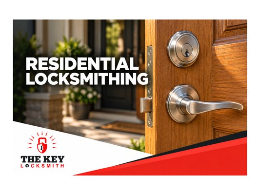 Residential Locksmithing - Keep your home secure with professional lock installation, repair, and replacement. Your safety is our priority!