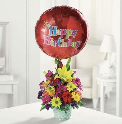 Birthday Flower's - Order your loved one's birthday flowers on our website.