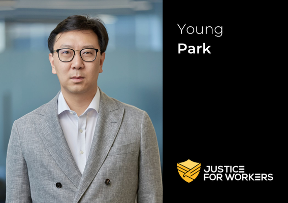 YOUNG PARK - Founding and Managing Attorney - Young’s practice is focused on representing individuals in employment law cases. Over the past decade, he has defended countless number of companies both small and large. He understands the tactics companies and their defense firms use in defending lawsuits. He found JUSTICE FOR WORKERS to fight for powerless employees. 

Young received his J.D. from U.C. Hastings Law School in San Francisco and B.S. in Computer Science from Washington University in Saint Louis.