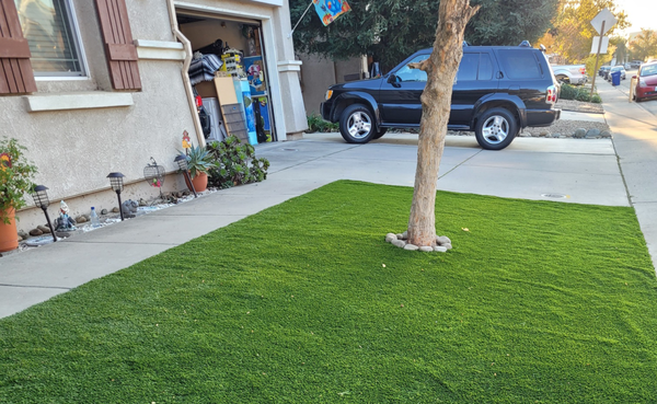Artificial Grass Installation - Do you have a pet that you love, but dread the thought of cleaning up their muddy paw prints every time they come inside? Or maybe you live in a townhome but dream of having some green space outside- but don’t want to deal with the hassle and expense of maintaining a full yard.
If you have a lawn, you know the drill: every week you have to mow it, water it, and hope that the weather cooperates. What if there were a solution that eliminated all of those hassles? There is artificial grass.
Artificial grass is a type of synthetic turf that is used in place of natural grass. It is usually made from a variety of non-toxic materials, including nylon, polyethylene, and polypropylene. Artificial grass is often used in areas where natural grass would not be able to grow, or in places where it is difficult to maintain natural grass - around swimming pools, sports stadiums, and also in residential and commercial landscaping. Artificial Grass Installation - Do you have a pet that you love, but dread the thought of cleaning up their muddy paw prints every time they come inside? Or maybe you live in a townhome but dream of having some green space outside- but don’t want to deal with the hassle and expense of maintaining a full yard.
If you have a lawn, you know the drill: every week you have to mow it, water it, and hope that the weather cooperates. What if there were a solution that eliminated all of those hassles? There is artificial grass.
Artificial grass is a type of synthetic turf that is used in place of natural grass. It is usually made from a variety of non-toxic materials, including nylon, polyethylene, and polypropylene. Artificial grass is often used in areas where natural grass would not be able to grow, or in places where it is difficult to maintain natural grass - around swimming pools, sports stadiums, and also in residential and commercial landscaping.