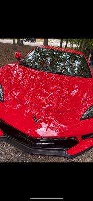 Ceramic Coating and Paint Protection - This Corvette had:
Full Exterior Detail,
Decon Wash,
Clay Bar Treatment,
2 Stage Paint Correction,
Ceramic Coating Application Ceramic Coating and Paint Protection - This Corvette had:
Full Exterior Detail,
Decon Wash,
Clay Bar Treatment,
2 Stage Paint Correction,
Ceramic Coating Application