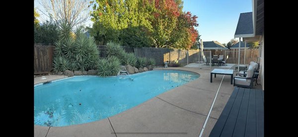 Customer Pool - One of our customers perfectly serviced pool. Customer Pool - One of our customers perfectly serviced pool.