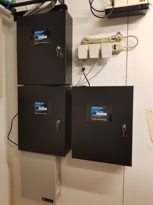 12 Doors Access Control system for an office environment - Home For the Homeless hired us to install an access control system at their offices location in Manhattan. This system includes (3) 4-doors control panels and locks for all doors. Keyscan is a high-end access control system with advanced integration tools that allows smooth operation of an enterprise level access control systems. The system empowers the security and IT team to control and monitor the access given to each personal, record movement and report it to other softwares like time punching software or fraud detection softwares.
In this project we ran all the necessary wiring, installed all the locks and hardware and programmed the system. A-Z job - just like we like it :) 12 Doors Access Control system for an office environment - Home For the Homeless hired us to install an access control system at their offices location in Manhattan. This system includes (3) 4-doors control panels and locks for all doors. Keyscan is a high-end access control system with advanced integration tools that allows smooth operation of an enterprise level access control systems. The system empowers the security and IT team to control and monitor the access given to each personal, record movement and report it to other softwares like time punching software or fraud detection softwares.
In this project we ran all the necessary wiring, installed all the locks and hardware and programmed the system. A-Z job - just like we like it :)