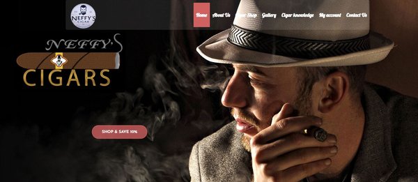 Neffy's Cigars - I created this website for a local to Butler PA. company that sells cigars and related products. I used WordPress and hosted it for this client with my deluxe hosting plan. Neffy's Cigars - I created this website for a local to Butler PA. company that sells cigars and related products. I used WordPress and hosted it for this client with my deluxe hosting plan.