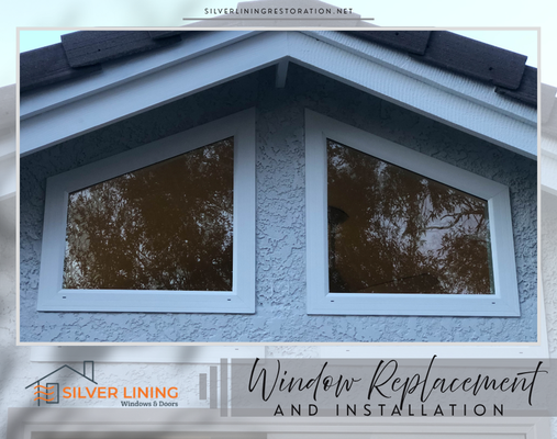 Custom Angled Windows for a Modern Exterior - Double pane energy efficient insulated-glass is standard on all replacement windows Silver Lining Restoration installs in Southern California! There’s a great deal of technology that goes into producing quality double pane insulated glass. Here’s how the process works and why it’s so important.
The term “insulated glass” is commonly used in the window industry. By itself, glass is an extremely poor insulator. Cold and heat easily pass through a single pane of glass. Insulated glass refers to 2 panes of glass that are hermetically sealed together by a spacer at the perimeter, creating a sealed dead-air space between the 2 panes.
Superior spacer systems prevent the heat and cold to transfer from the outside pane of glass to the inboard pane. This reduction in transfer of temperature is often called “warm edge” technology.
At Silver Living Restoration, we start with great Low-E glass to reflect the suns damaging rays. Next, we seal 2 panes of this great glass into a single insulated unit that’s hermetically sealed for maximum insulation. Why do we go to such measures with our windows? It really does mean something when we say that our windows make some of the most efficient replacement windows in the world!
- Retrofit Double Pane Low E Vinyl Windows
- Automatic Self-Lock
- Color Coat painted Vinyl (Exterior Only) (Select colors only)
- White or Almond Available
- Energy Efficient Glass
- Argon Gas Filled
- Accidental Glass Breakage
- Lifetime Transferable Warranty Custom Angled Windows for a Modern Exterior - Double pane energy efficient insulated-glass is standard on all replacement windows Silver Lining Restoration installs in Southern California! There’s a great deal of technology that goes into producing quality double pane insulated glass. Here’s how the process works and why it’s so important.
The term “insulated glass” is commonly used in the window industry. By itself, glass is an extremely poor insulator. Cold and heat easily pass through a single pane of glass. Insulated glass refers to 2 panes of glass that are hermetically sealed together by a spacer at the perimeter, creating a sealed dead-air space between the 2 panes.
Superior spacer systems prevent the heat and cold to transfer from the outside pane of glass to the inboard pane. This reduction in transfer of temperature is often called “warm edge” technology.
At Silver Living Restoration, we start with great Low-E glass to reflect the suns damaging rays. Next, we seal 2 panes of this great glass into a single insulated unit that’s hermetically sealed for maximum insulation. Why do we go to such measures with our windows? It really does mean something when we say that our windows make some of the most efficient replacement windows in the world!
- Retrofit Double Pane Low E Vinyl Windows
- Automatic Self-Lock
- Color Coat painted Vinyl (Exterior Only) (Select colors only)
- White or Almond Available
- Energy Efficient Glass
- Argon Gas Filled
- Accidental Glass Breakage
- Lifetime Transferable Warranty