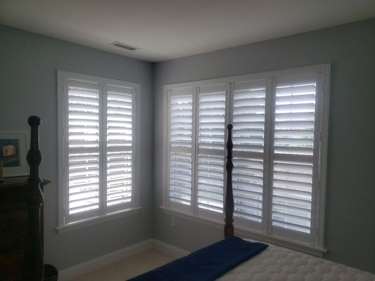 bedroom update - updated one bedroom customer switch from faux wood blinds to these shutters bedroom update - updated one bedroom customer switch from faux wood blinds to these shutters